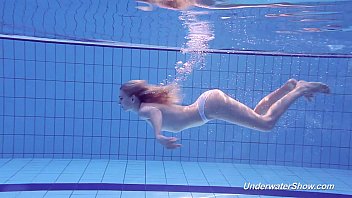 Mom Son Under Swimming